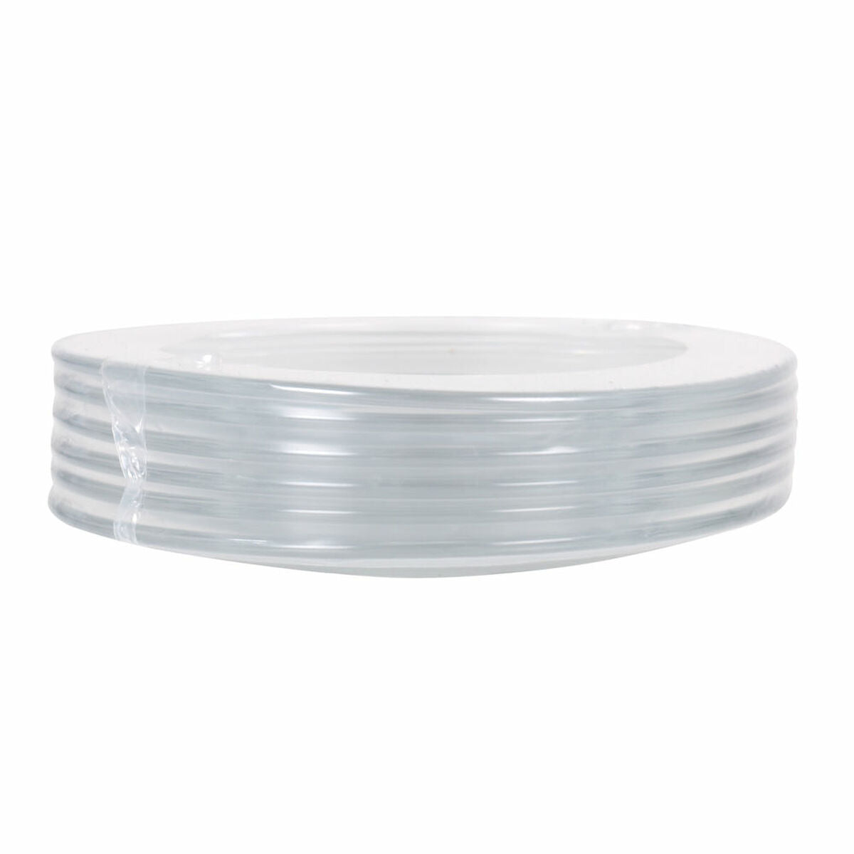 Pikkulautaset 14 cm, 6 kpl, kirkas lasi - kahvikuppien aluset Caprice Duralex