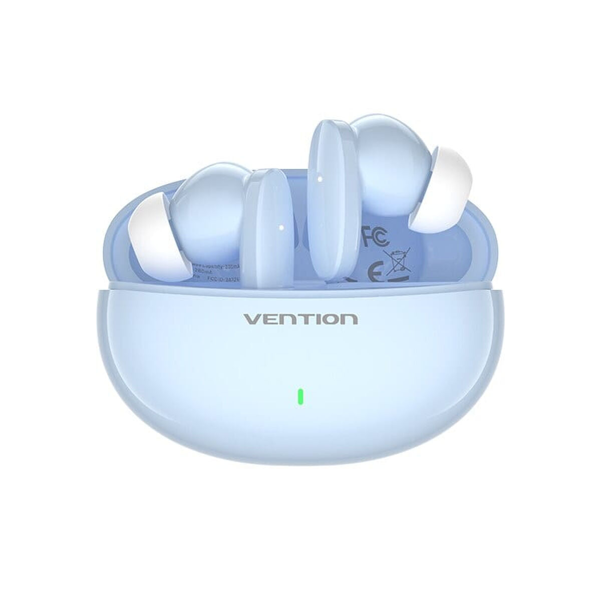 Bluetooth-kuulokkeet in-ear, langattomat IPX4 & mikrofonilla, 40 mAh, sininen