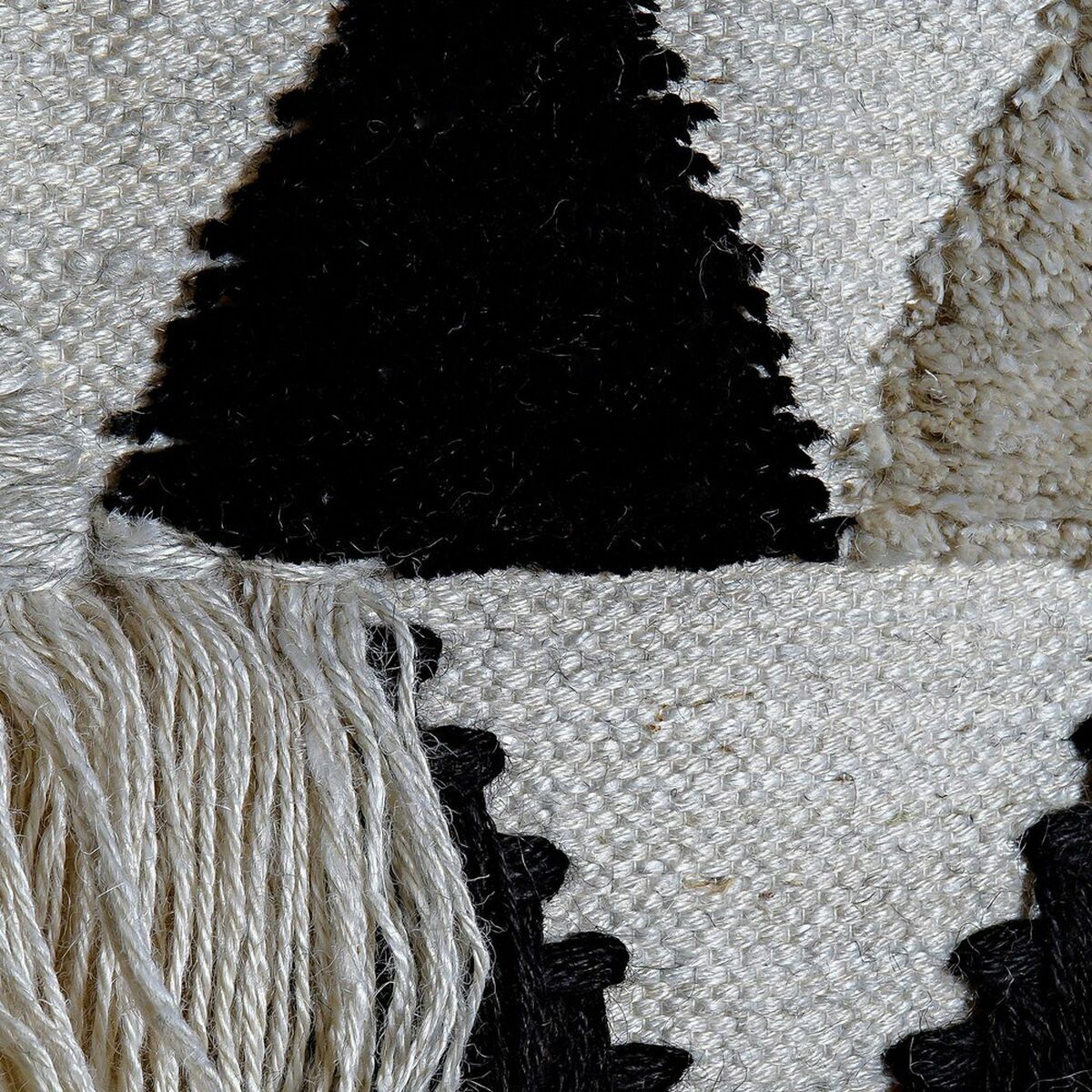 Seinävaate boho juutti-puuvilla 45,5 x 2 x 105 cm, ripustettava seinäkoriste