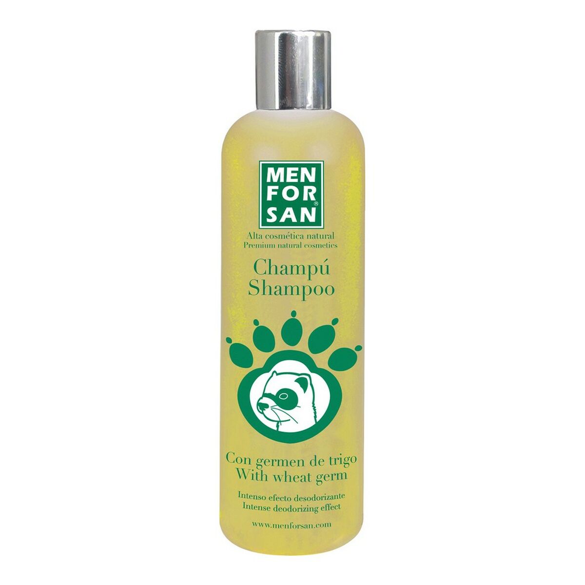 Frettishampoo 300 ml, vehnänalkio deodorisoiva shampoo fretille, Menforsan