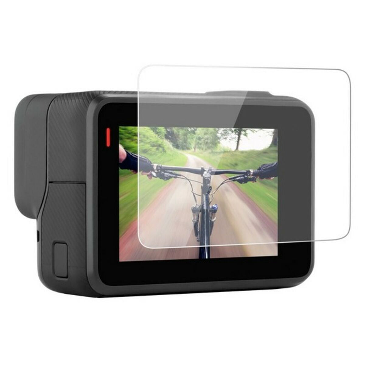 GoPro Hero 5 näytönsuoja, karkaistu lasi 0,3 mm 9H, vesitiivis, ultraohut