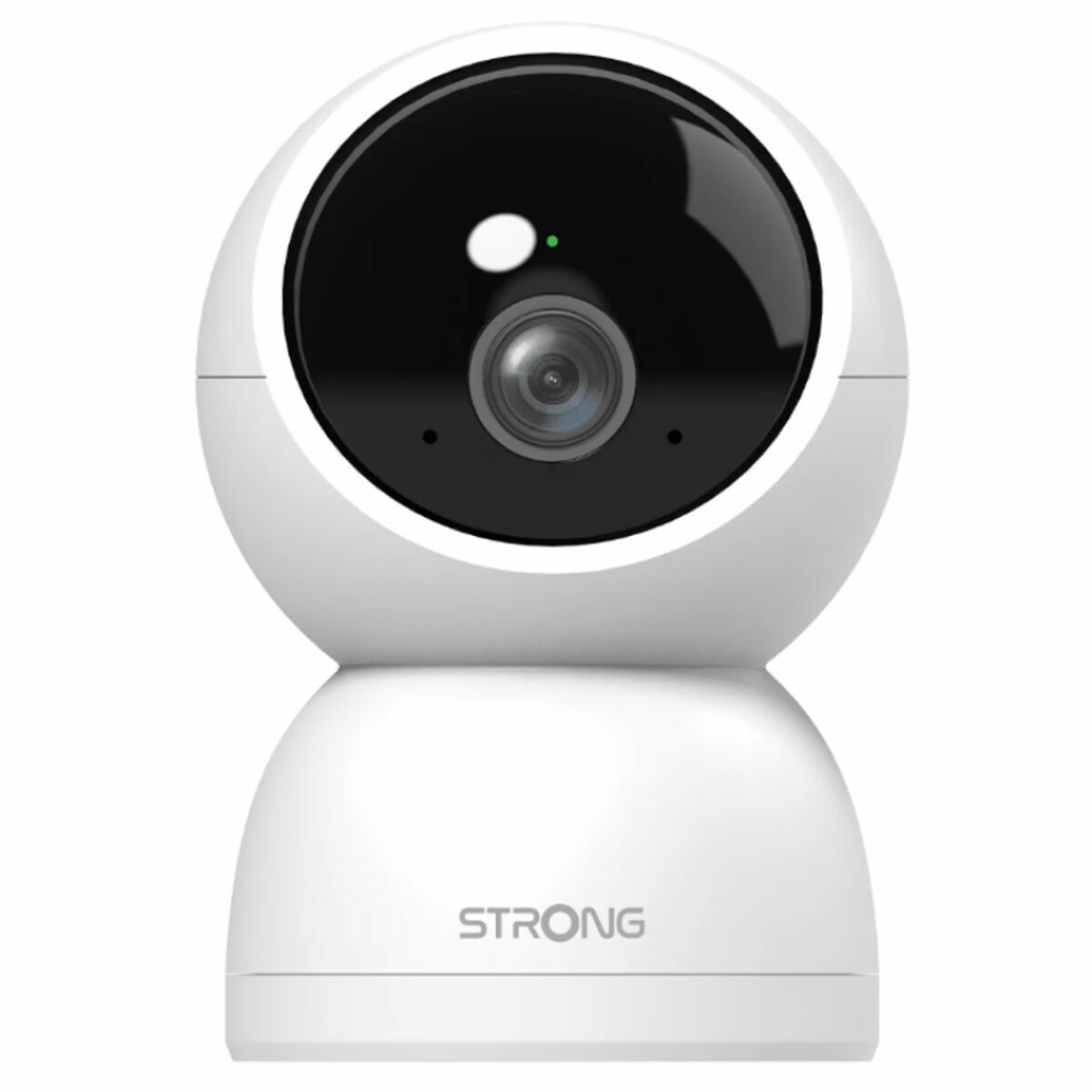 IP-kamera 360° kääntyvä, yökuva & liikehälytys, Wi‑Fi, microSD 512GB Strong