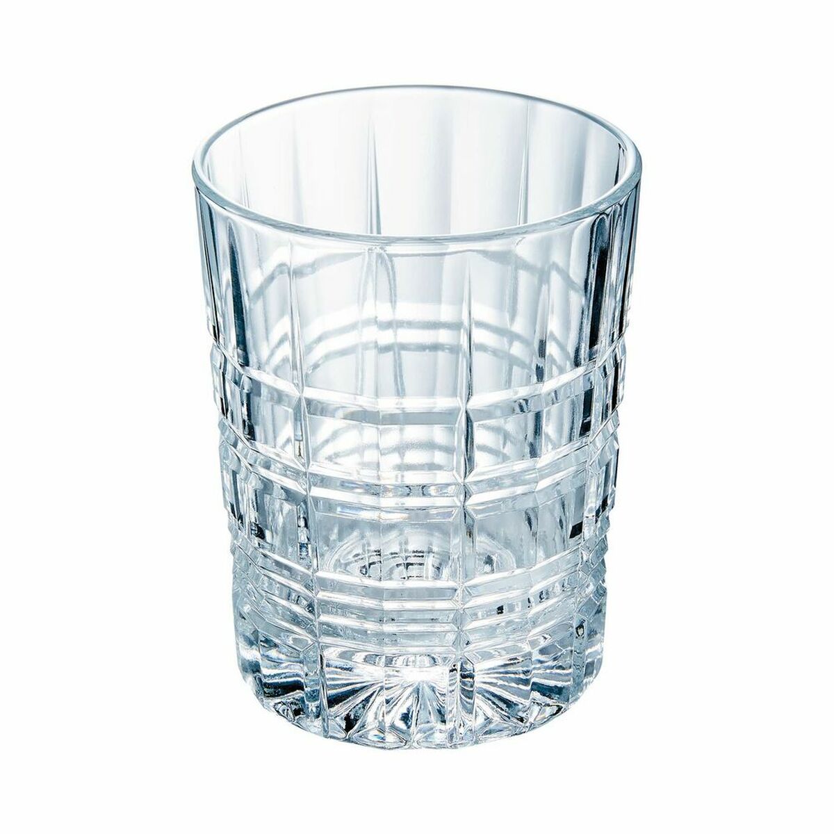Juomalasit 350 ml, 6 kpl - läpinäkyvät lasit tiskikoneeseen, klassinen Brixton