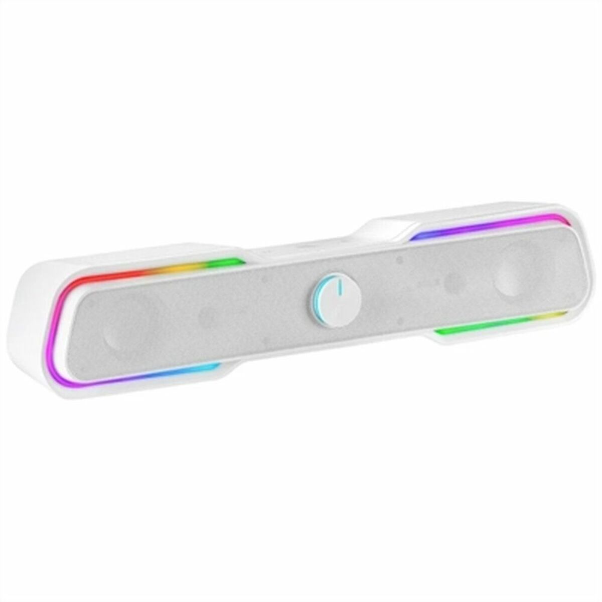 Kannettava Bluetooth-kaiutin 10 W, valkoinen, aux-tulo, 0,75 kg Mars Gaming
