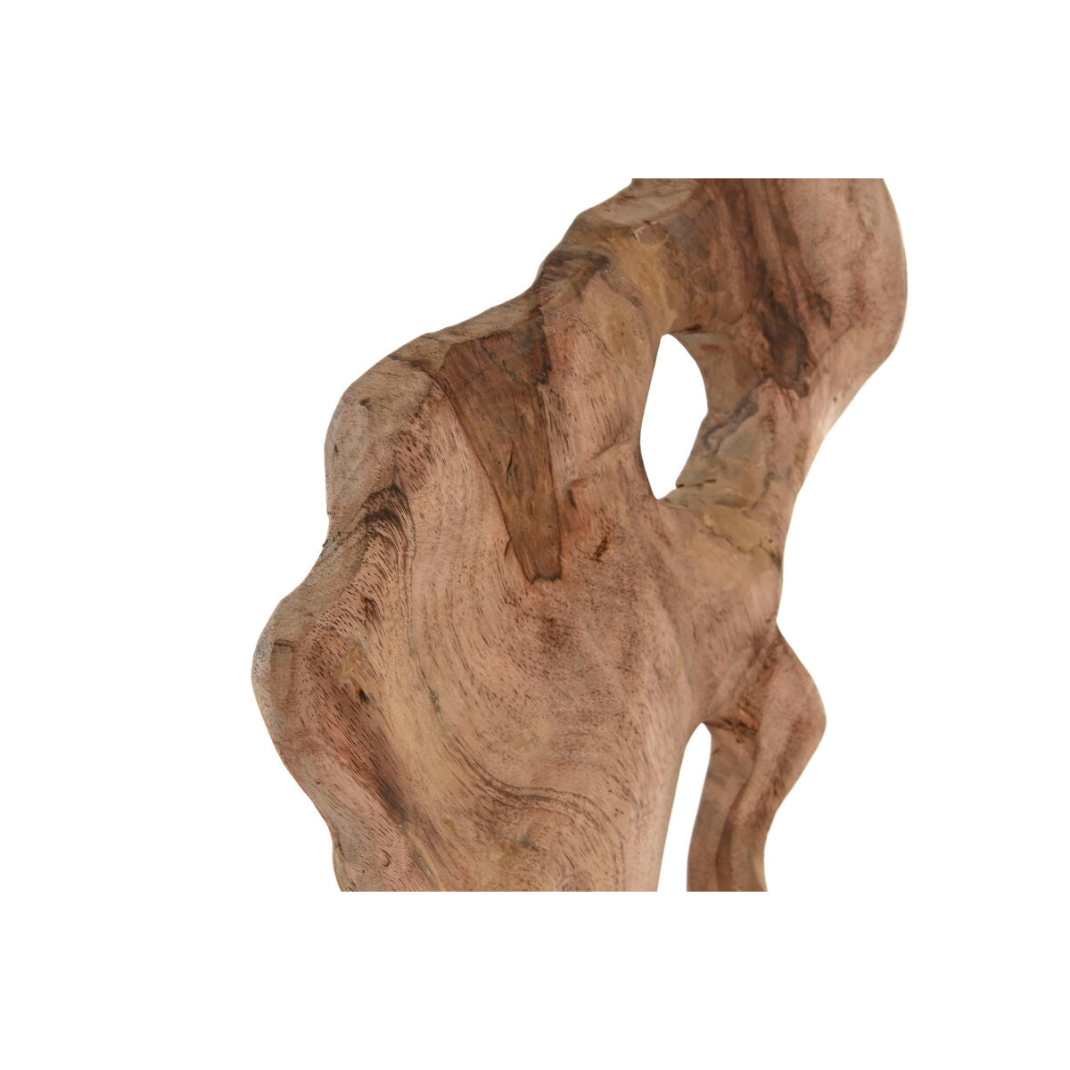 Koristeveistos mangopuu jalustalla, musta rauta, moderni 56 cm, sisustukseen