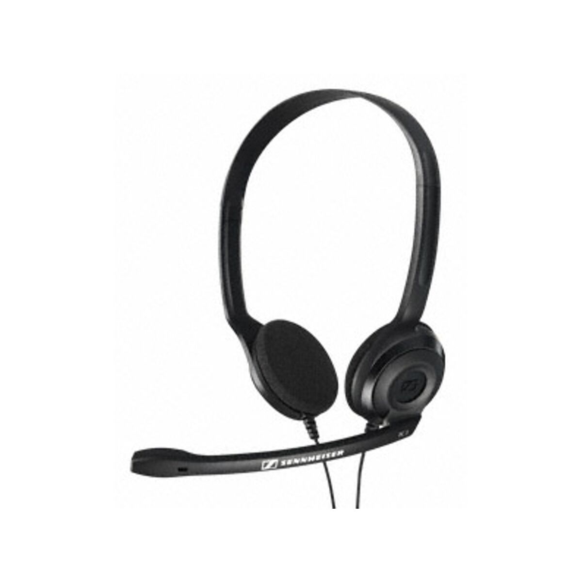 Kuulokemikrofoni PC 3,5 mm stereo, johdollinen 2 m USB, musta Sennheiser