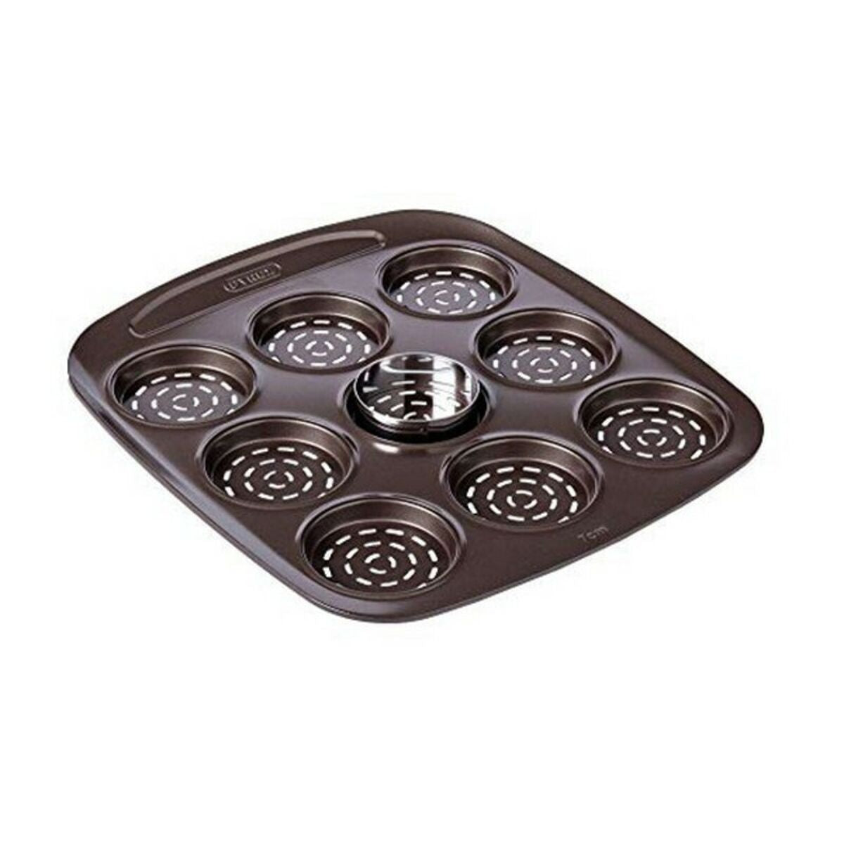 Minipizza vuoka 9 kpl, astianpesukoneeseen galvanoitu teräs 16×16 cm Pyrex