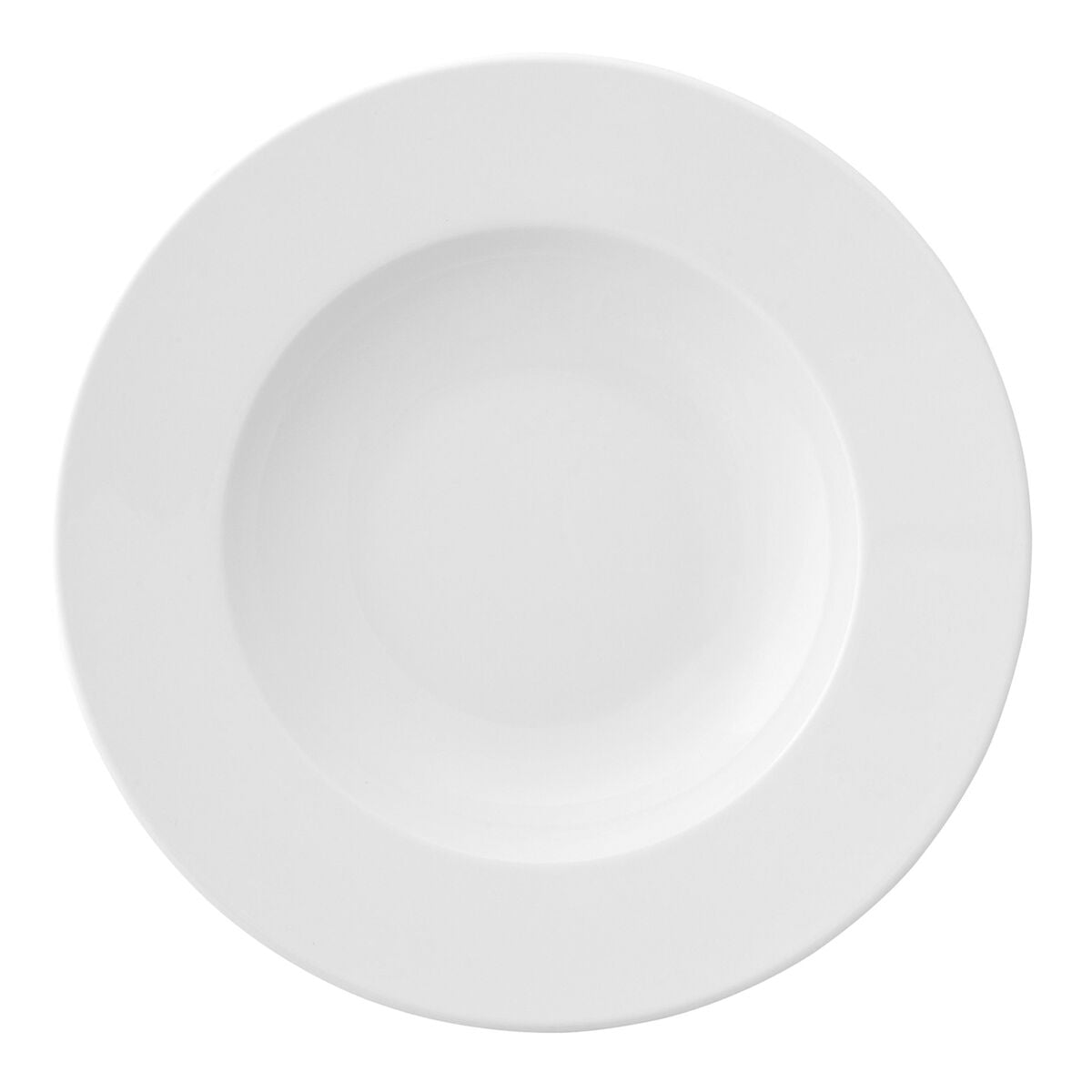 Pastalautanen Ø 30 cm, keramiikka, uuni- & tiskikoneenkestävä, valkoinen, 6 kpl