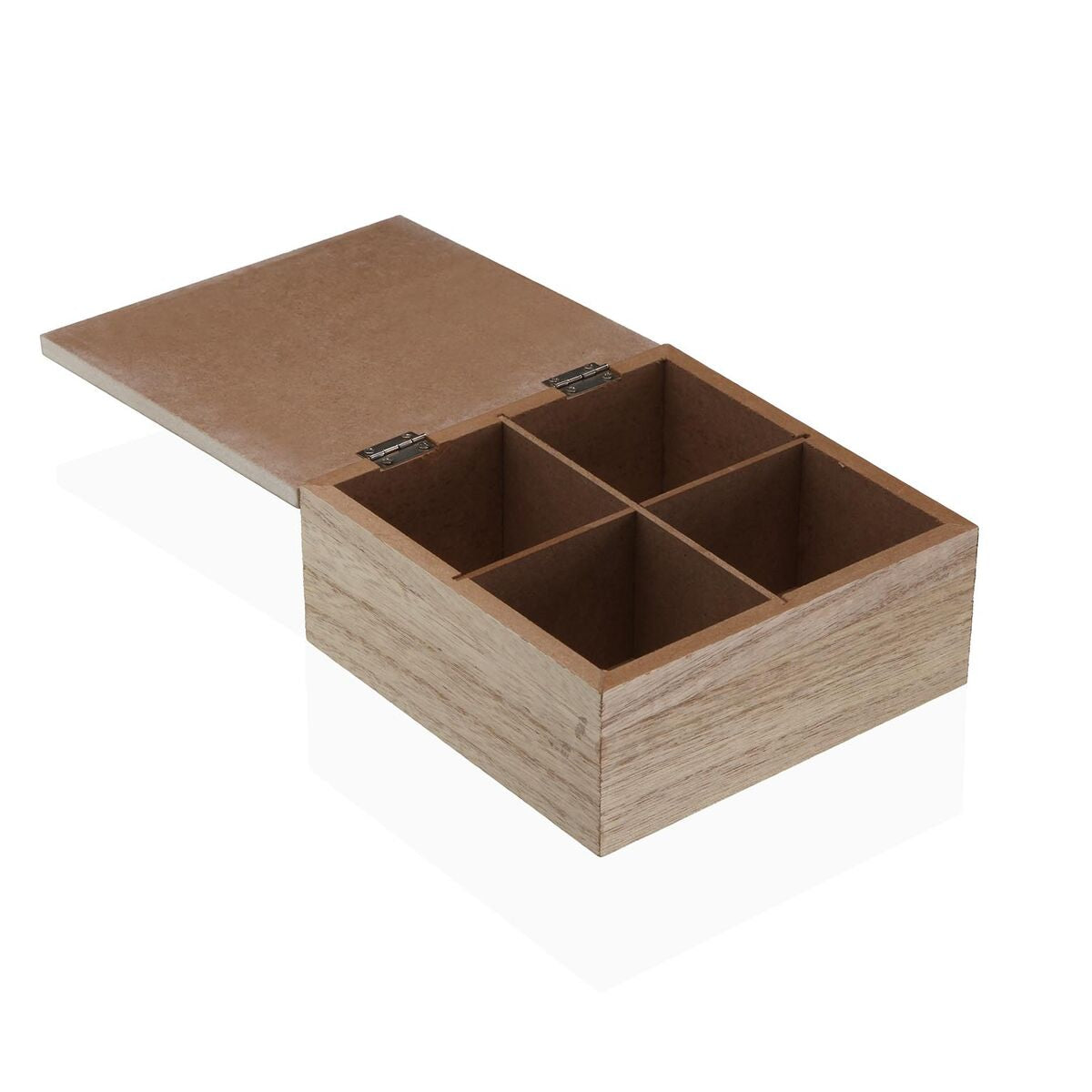Koristerasia puu-MDF, mandalakuvioitu kannellinen säilytysrasia 16×7×16 cm