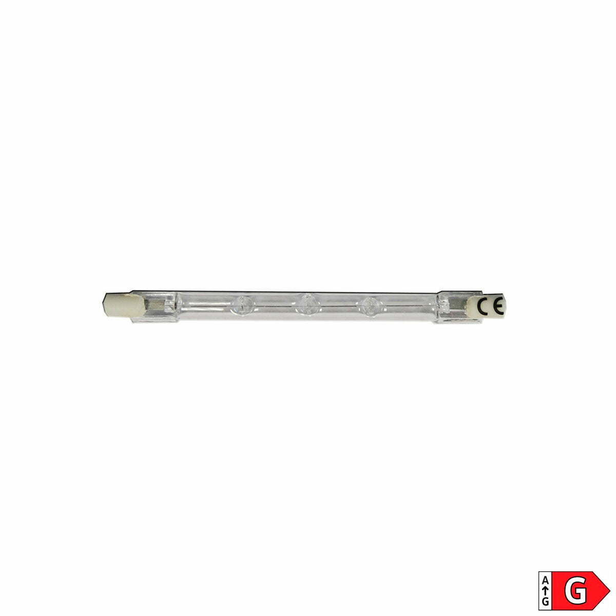 R7s halogeenipolttimo 80 W lineaarinen, lämmin valo 2900 K 1400 lm, 78 mm, 1 kpl
