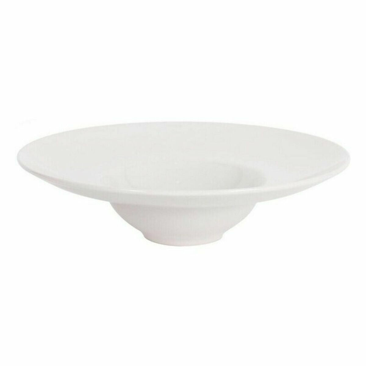 Pastalautanen keramiikka 25 x 6,6 cm, 6 osaa, norsunluu, illalliselle