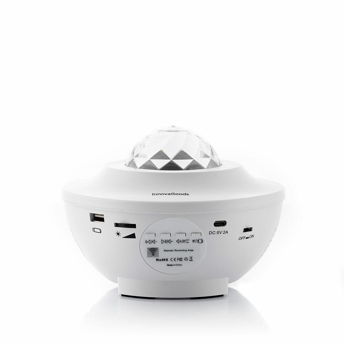 Tähtiprojektori kaiuttimella, Bluetooth & USB, ajastin, juhliin & rentoutukseen – kaukosäädin LED-valaistus – kuva 3