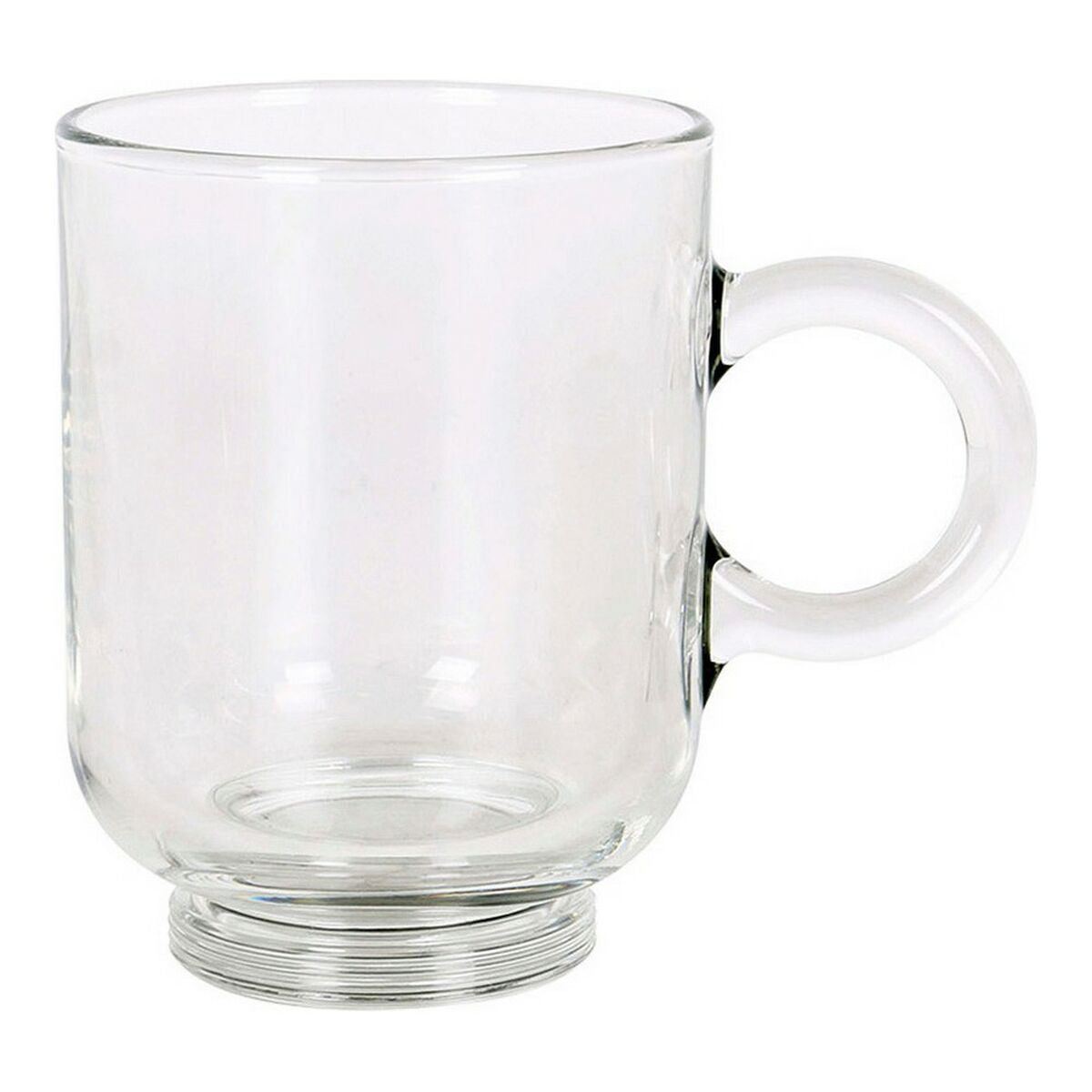 Kahvimukit 6 kpl 370 ml, läpinäkyvä kristallilasi ø 8,2 x 11 cm Royal Leerdam