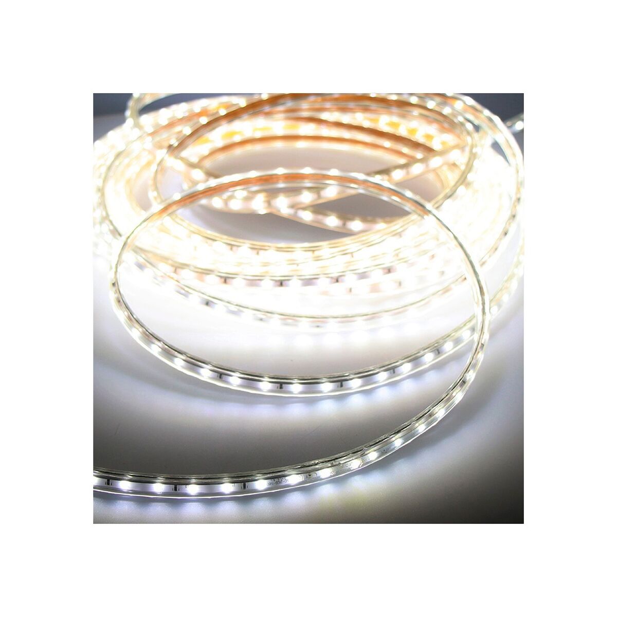 LED-nauha 50 m 60 LED/m 6400 K, 4,2 W/m IP44, 350 lm, 220–240 V – lahja miehelle säänkestävä – kuva 4