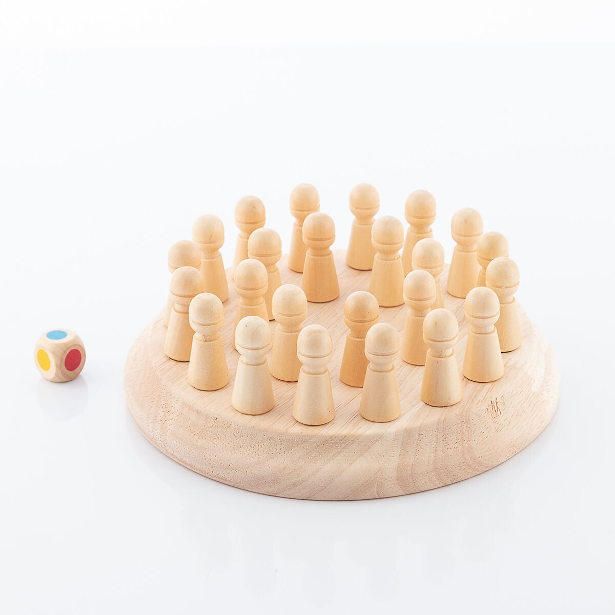 Puinen muistipeli 26 osaa, montessori-mallinen lasten opettava peli 3+ – muistipeli hienomotorinen harjoitus – kuva 2