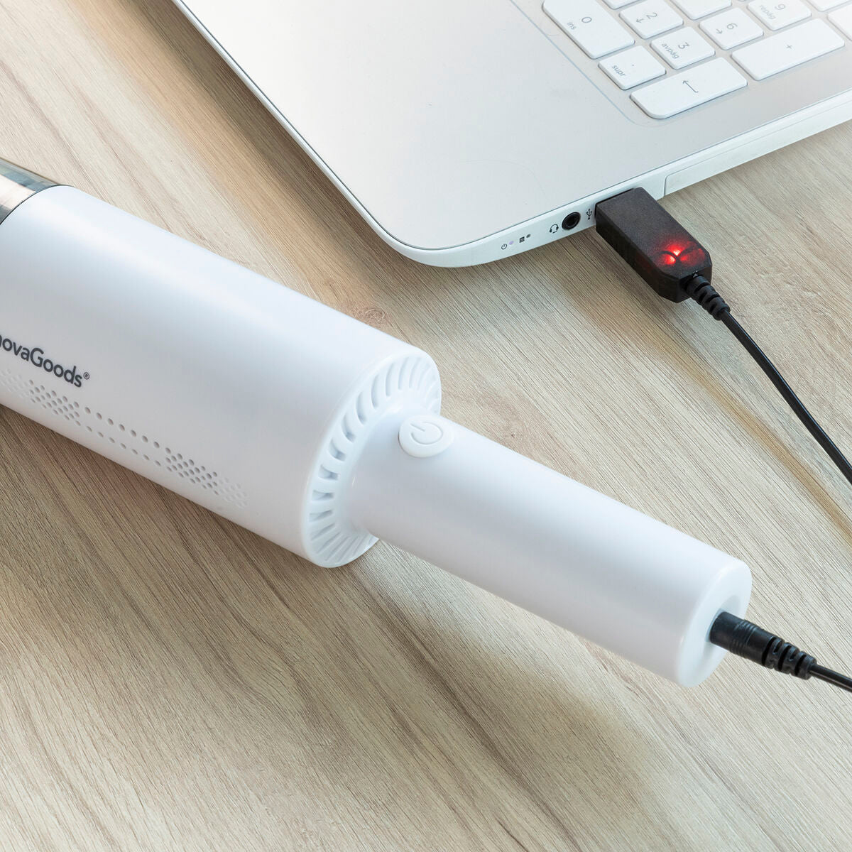 Käsipölynimuri langaton, 5000 Pa, 3 suutinta kotiin & autoon, USB-lataus – lahja autoilijalle USB-lataus – kuva 10