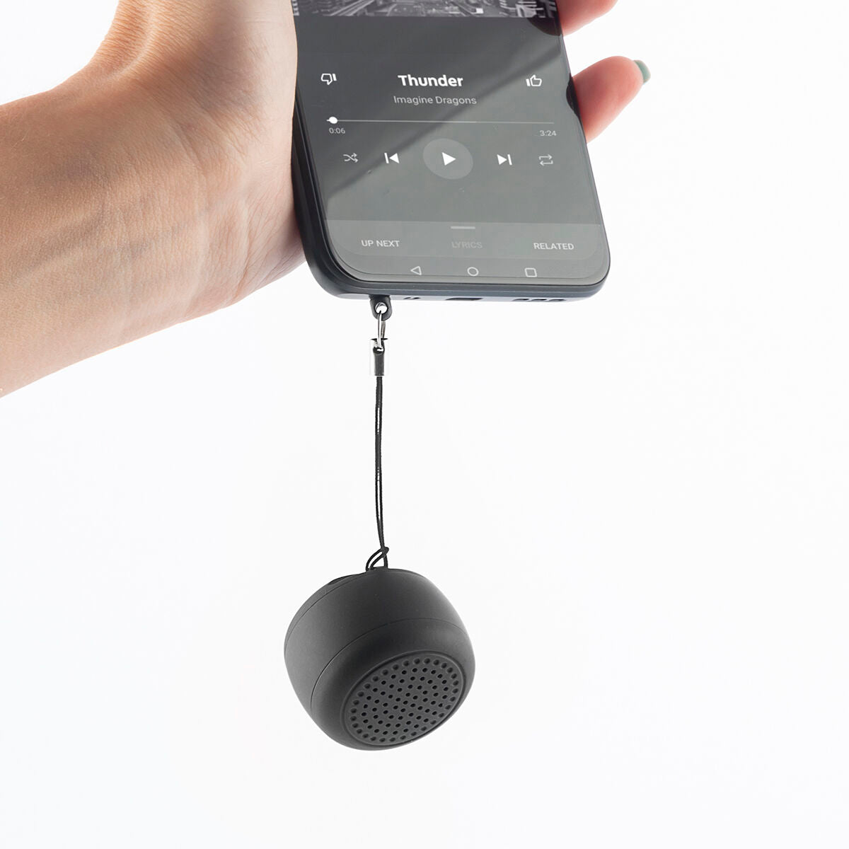 Pieni bluetooth kaiutin mini, kannettava 1 W, handsfree & selfie-kaukosäädin – lahja naiselle selfie-kaukosäädin – kuva 1