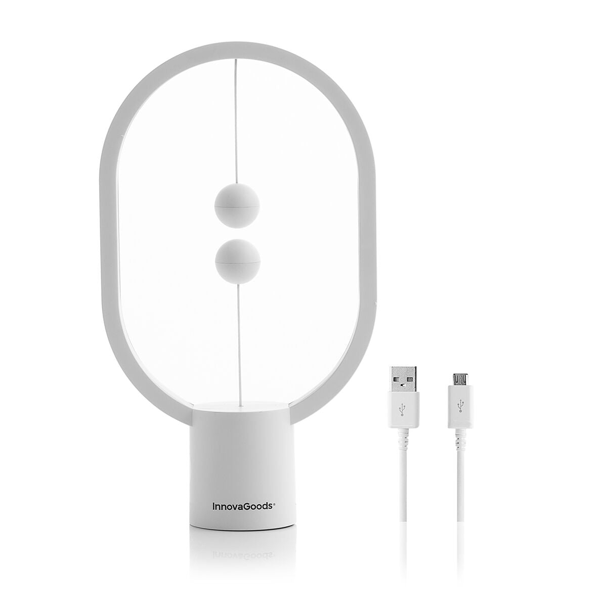 Tasapainolamppu magneettikytkimellä, LED pöytälamppu lämmin valo 3 W USB – pöytälamppu lahja naiselle – kuva 14