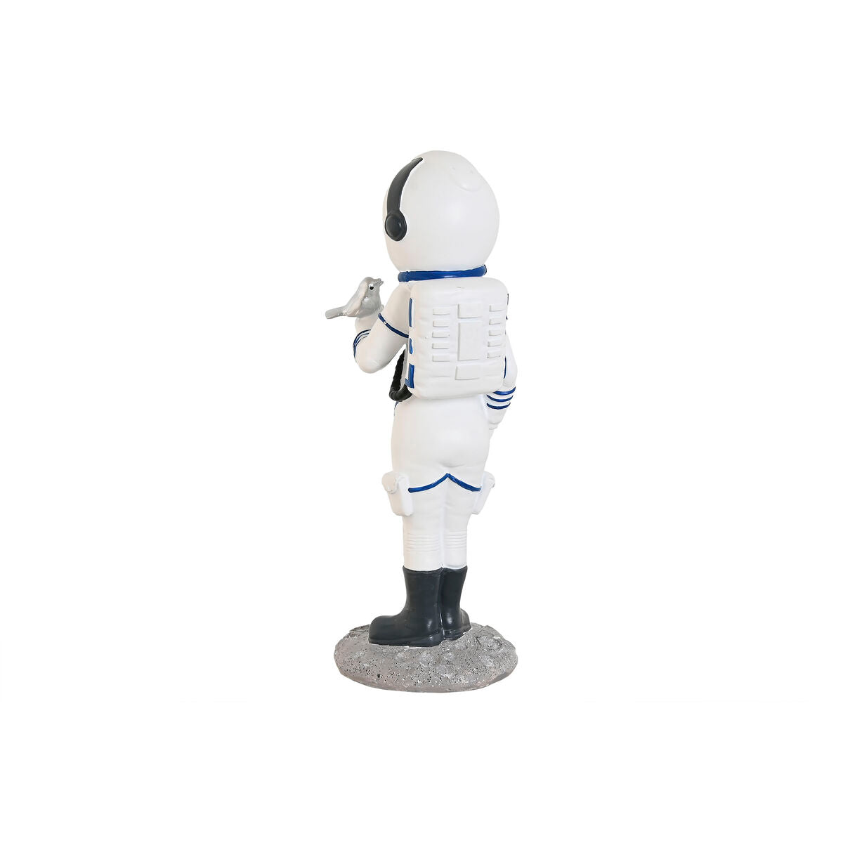 Astronautti koristefiguuri 2 kpl, naispuolinen resiini 10×11×29 cm, sininen