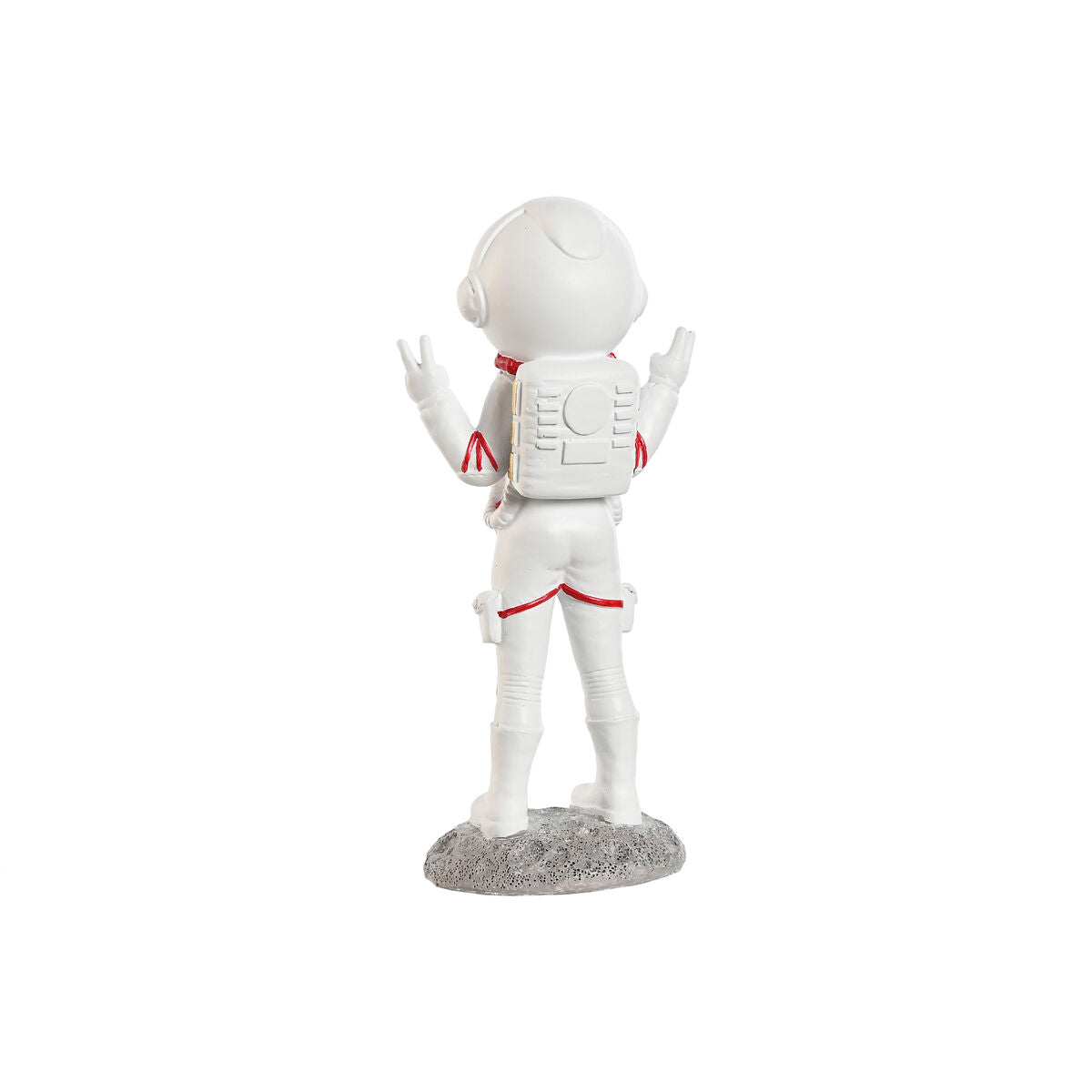 Astronautti koristehahmo 2 kpl, valkoinen sininen & punainen, 9 x 7 x 20 cm