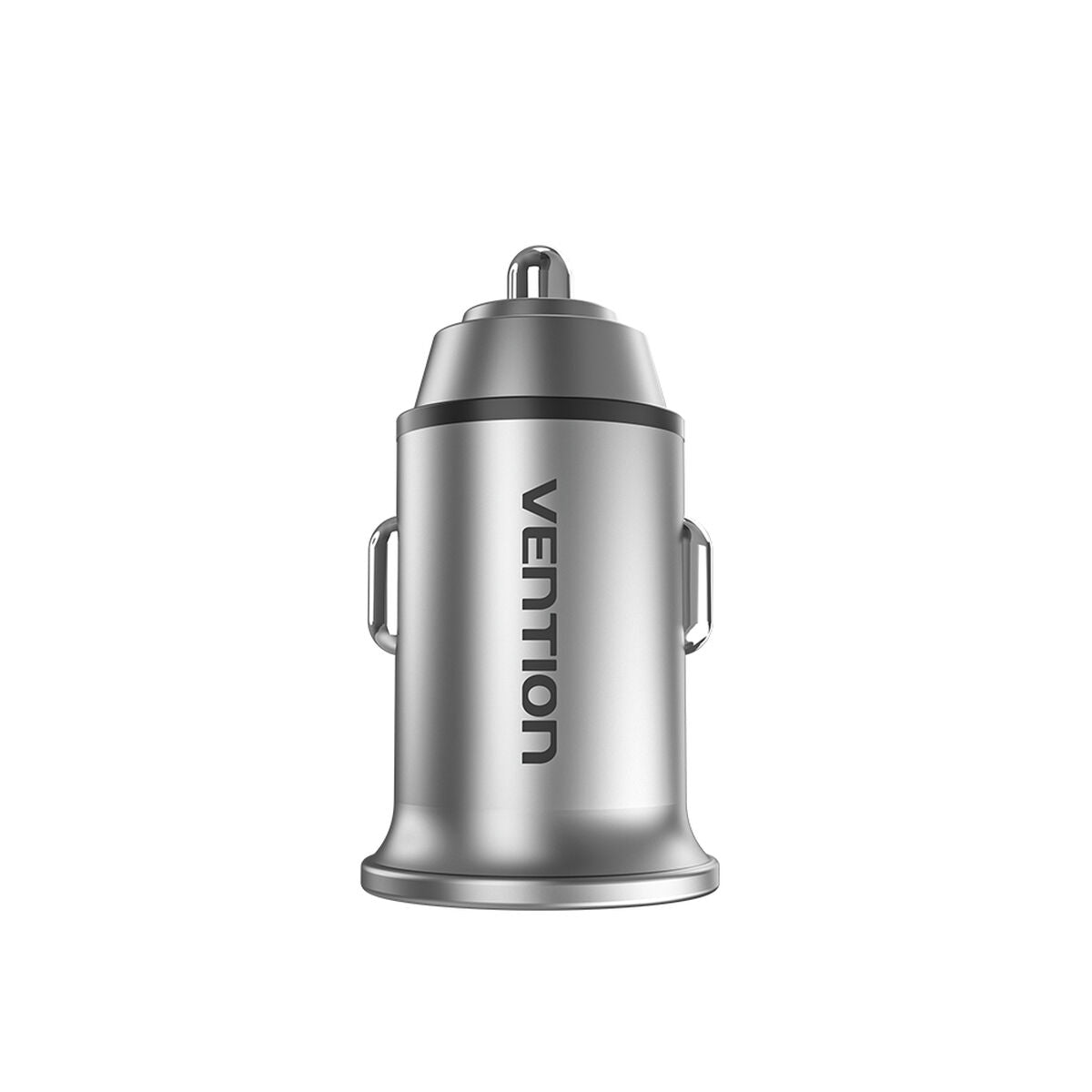 Autolaturi 30 W USB-C & USB-A, nopea lataus, alumiinirunkoinen, autoon Vention