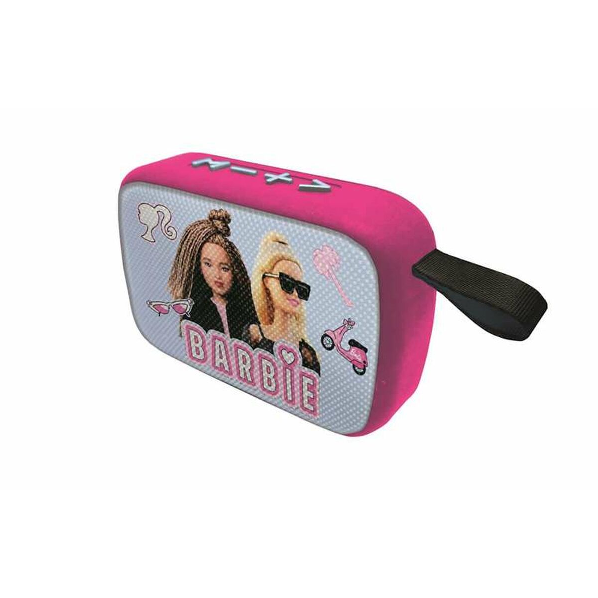 Bluetooth-kaiutin, kannettava pinkki mini, langaton kaiutin lapsille Barbie