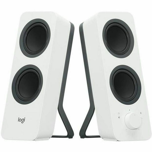 Bluetooth-kaiuttimet 2.0, 5 W, valkoinen - pöytäkaiuttimet PC:lle, Logitech