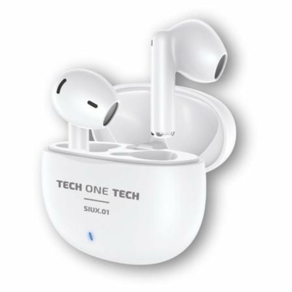 Langattomat Bluetooth-kuulokkeet in-ear, BT 5.3, 5 h toisto, 250 mAh, valkoinen