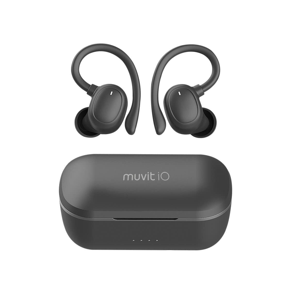 Bluetooth-kuulokkeet in-ear, mikrofonilla, 6 h akunkesto mustat Muvit G95