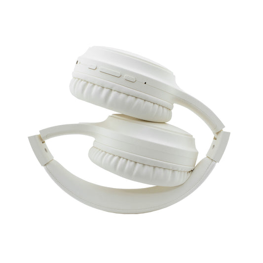 Bluetooth-kuulokkeet langattomat 40 mm, aktiivinen melunvaimennus, valkoinen