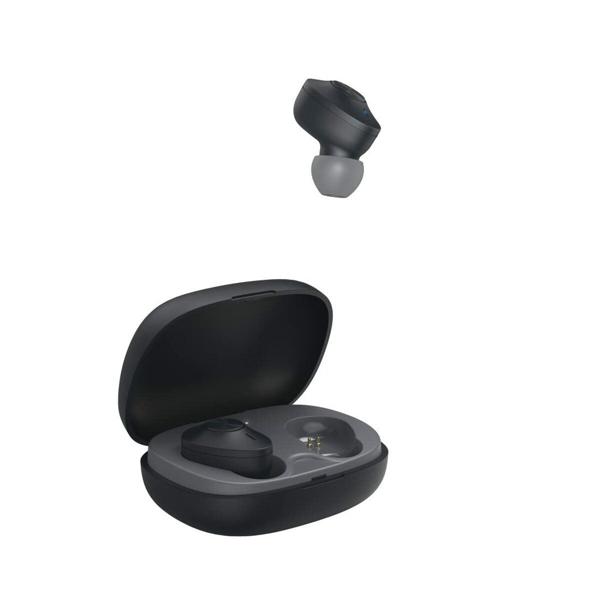 Bluetooth-kuulokkeet TWS, Bluetooth 5.3, mikrofoni, 16 h akunkesto, musta-harmaa