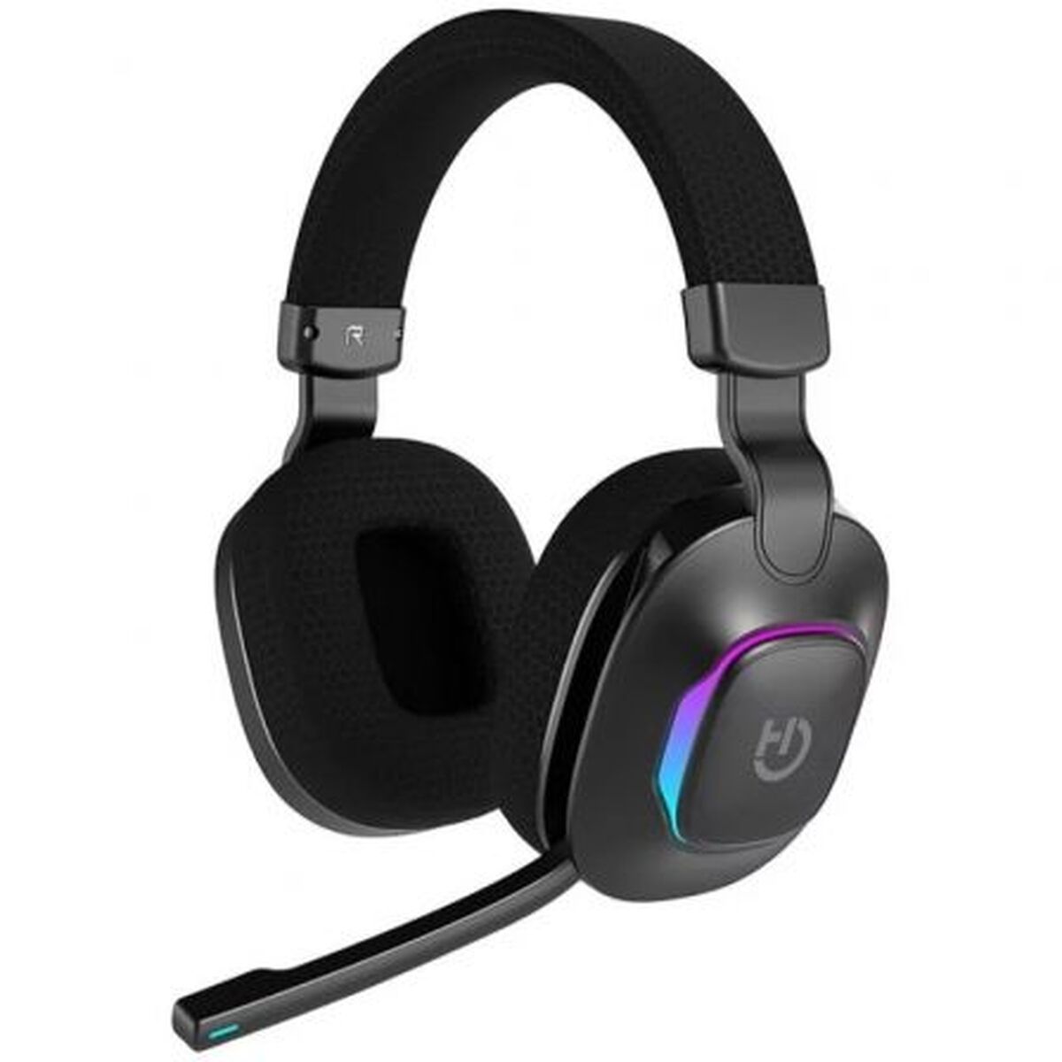 Bluetooth kuulokkeet USB-C lataus, mikrofoni & pehmeät korvatyynyt, on-ear, musta