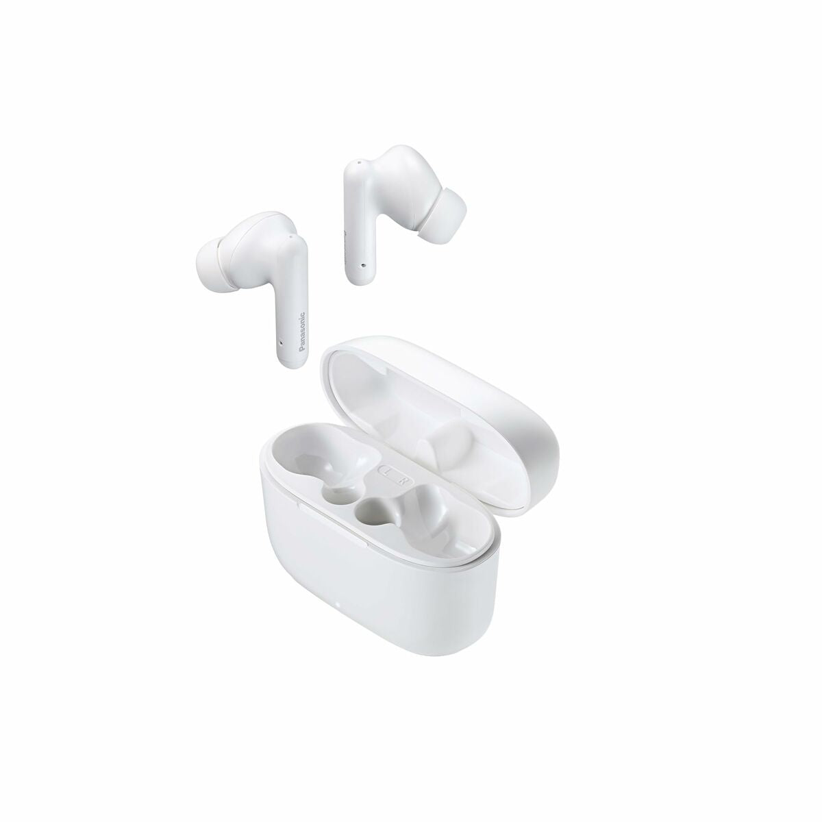 Bluetooth-nappikuulokkeet pikalatauksella, kosketusohjaus, valkoinen Panasonic