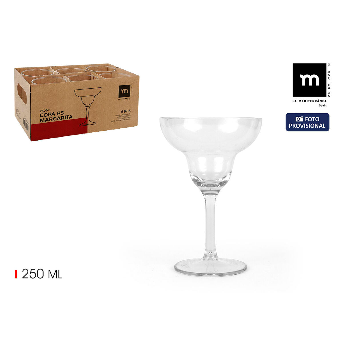 Cocktail-lasi 0,25 l, 24 kpl - juhliin & tarjoiluun, kirkas jalallinen lasi