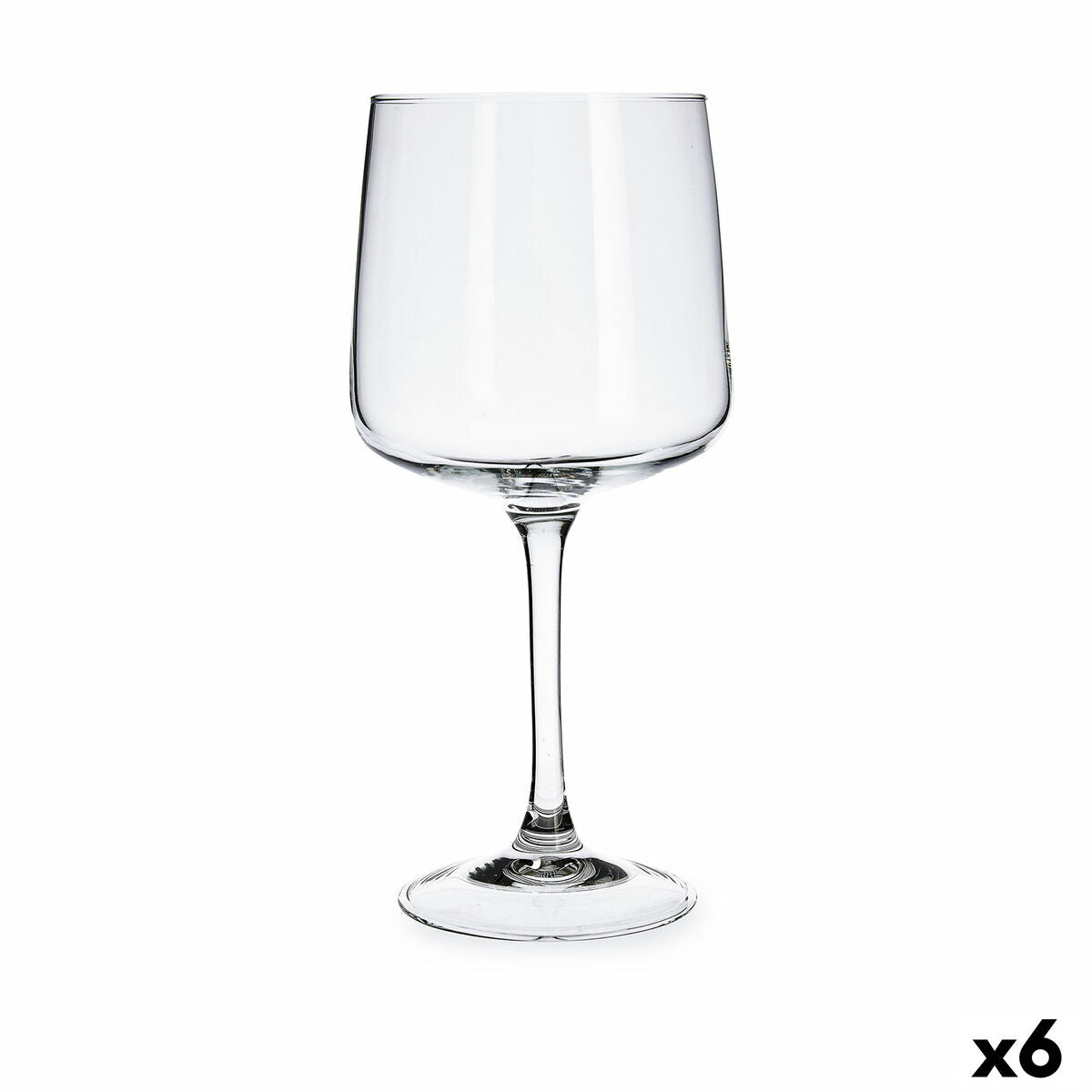 Cocktaillasi 660 ml, 6 kpl - läpinäkyvä lasi, varrellinen, tiskikoneeseen