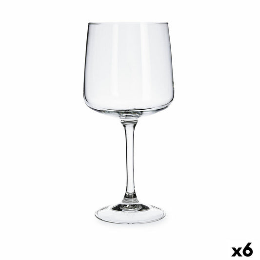Cocktaillasi 660 ml, 6 kpl - läpinäkyvä lasi, varrellinen, tiskikoneeseen