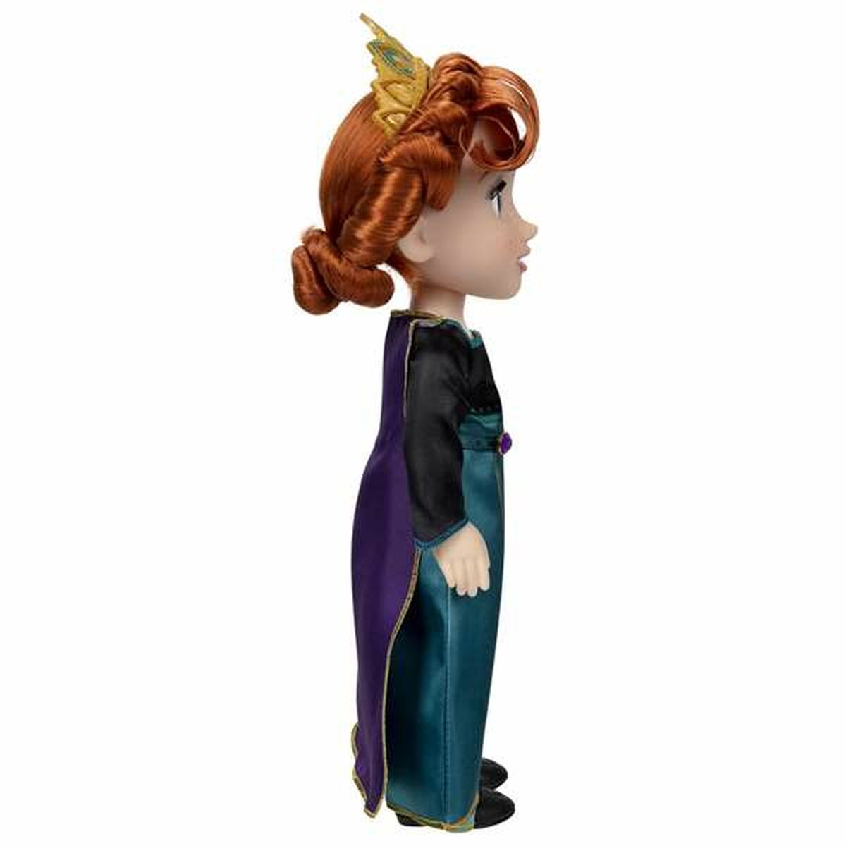 Frozen Anna nukke 38 cm, lapsille & keräilijöille, muovinen pukulelu pieni