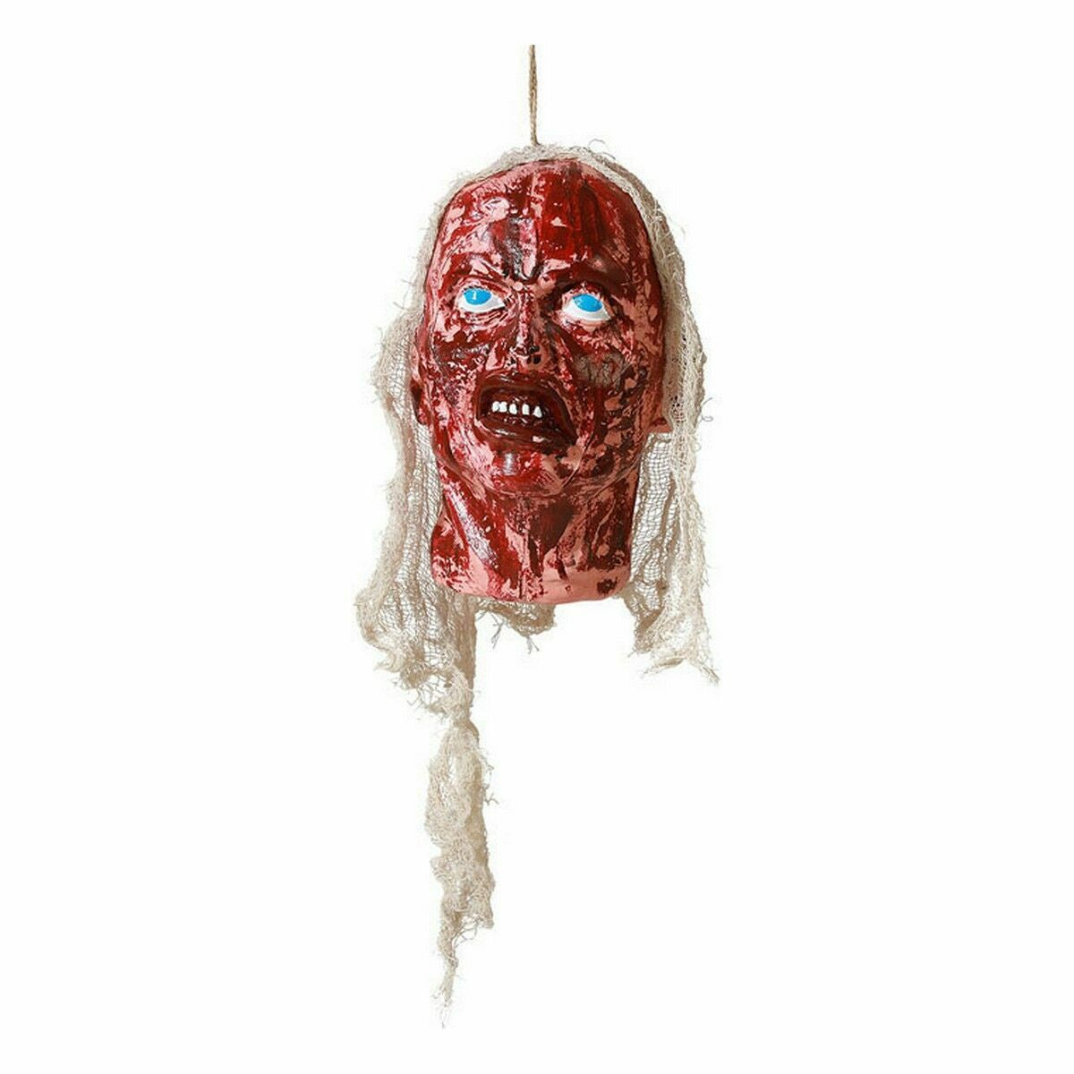 Halloween koriste verinen pää roikkuva, pelottava juhlakoriste ovikoristeeksi
