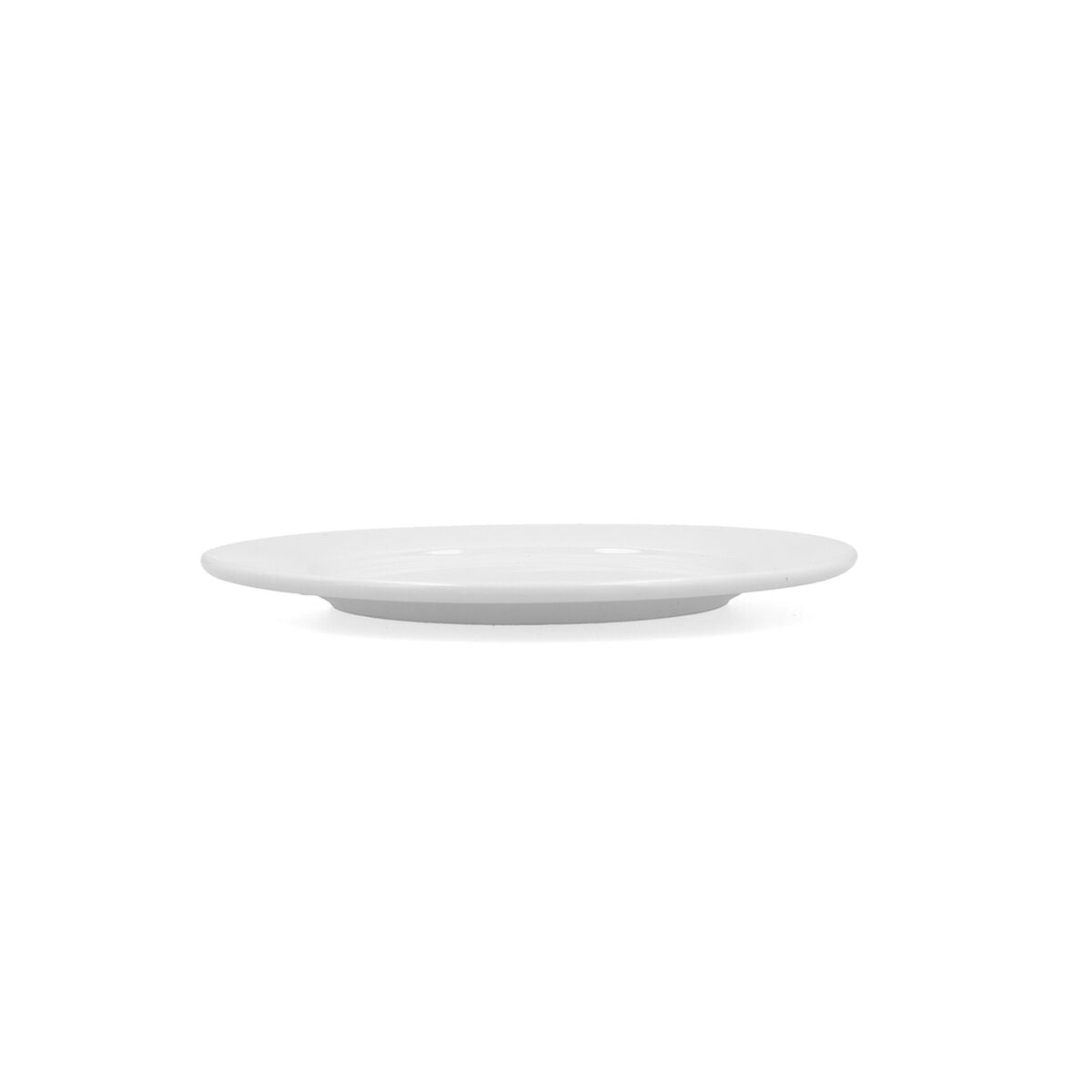 Jälkiruokalautanen 19 cm, keramiikka valkoinen, 12 kpl, pinottava, astiastoon