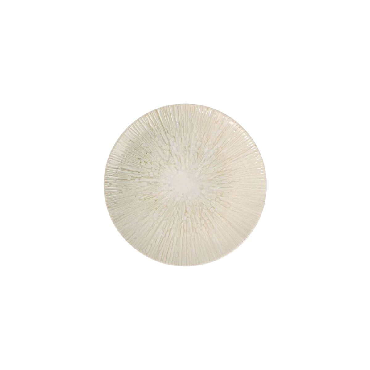 Jälkiruokalautanen Ø 20 cm, 12 kpl - kuviollinen luonnonvalkoinen, kahvihetkiin