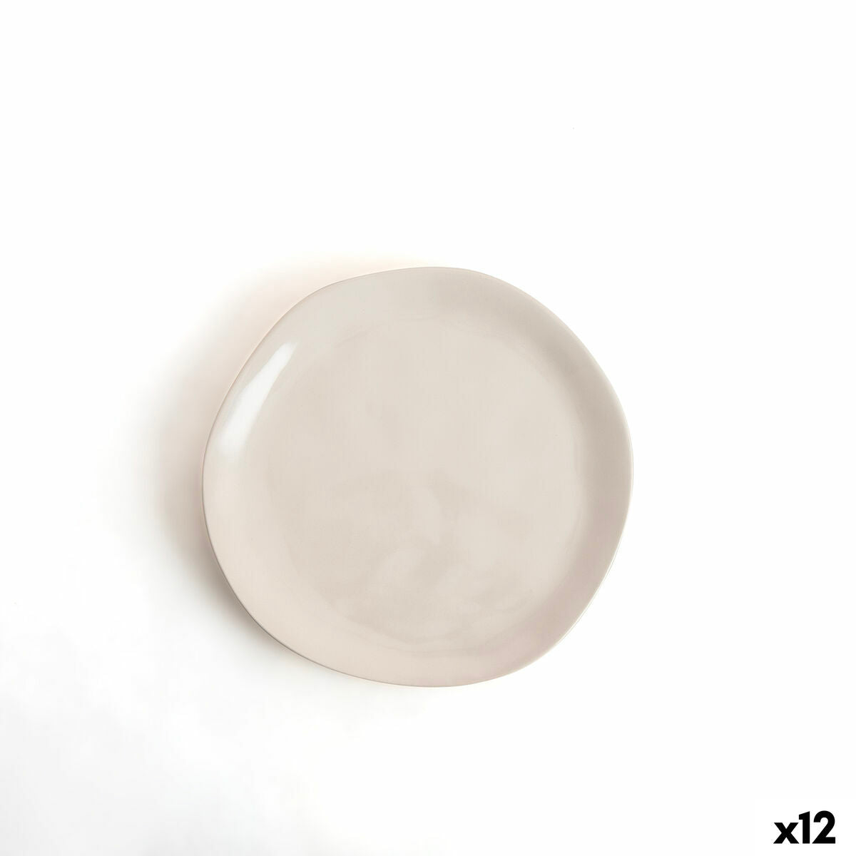 Jälkiruokalautanen Ø 20 cm, keraaminen, mikroaaltovarma, astianpesukone 12 kpl