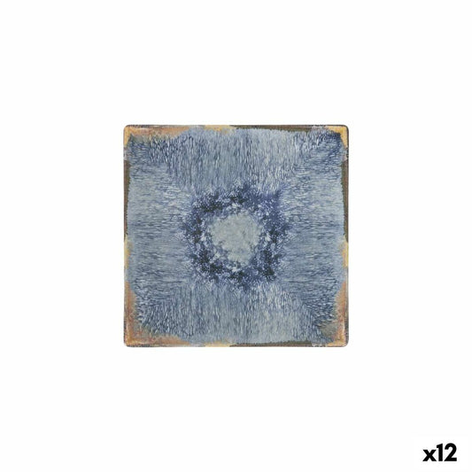 Jälkiruokalautaset 18 x 18 x 2 cm, 12 kpl - Aelia La Mediterránea sarja