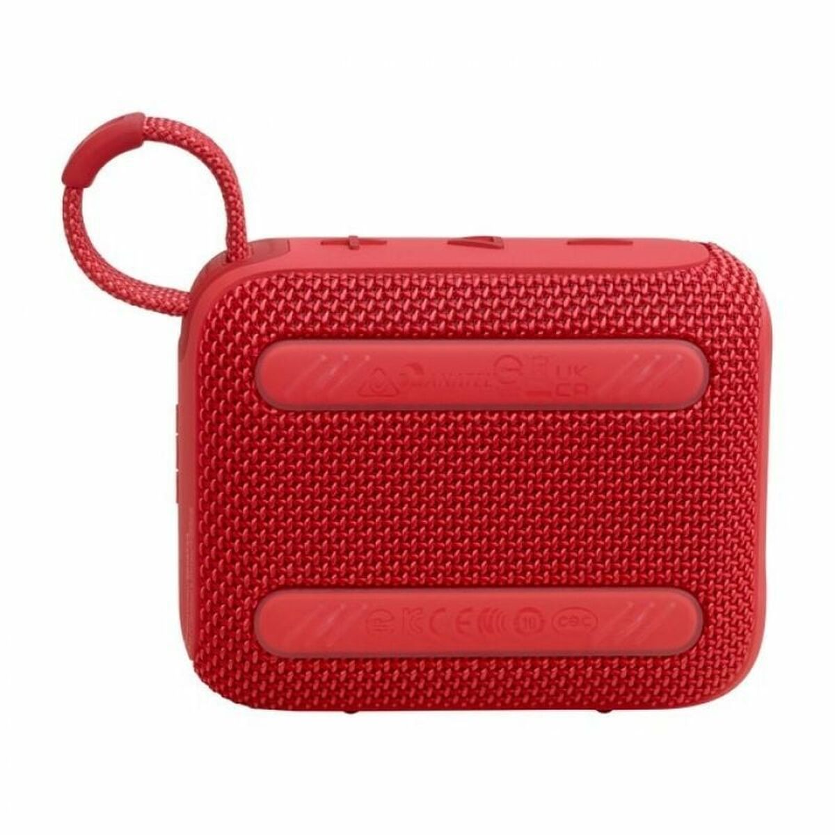 Kannettava Bluetooth-kaiutin, IP67 vesitiivis, pieni, punainen, JBL GO 4