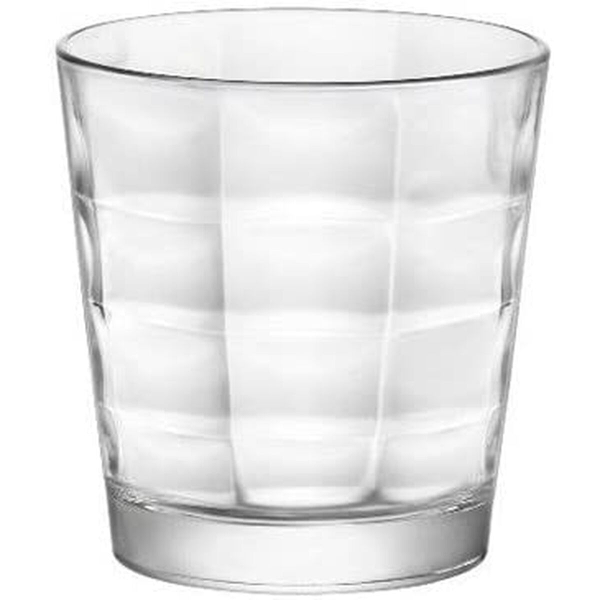Juomalasi 245 ml, cube-mallinen lasi vesille & juomille, Bormioli Rocco