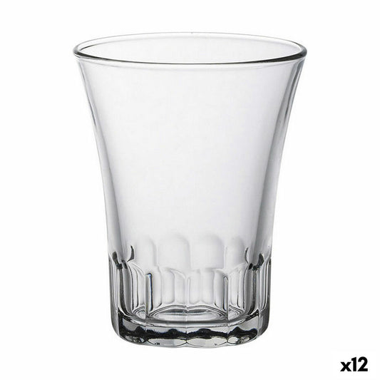 Juomalasit 170 ml, 4 kpl lasisetti läpinäkyvä - Amalfi-tyyli, 12 kpl Duralex
