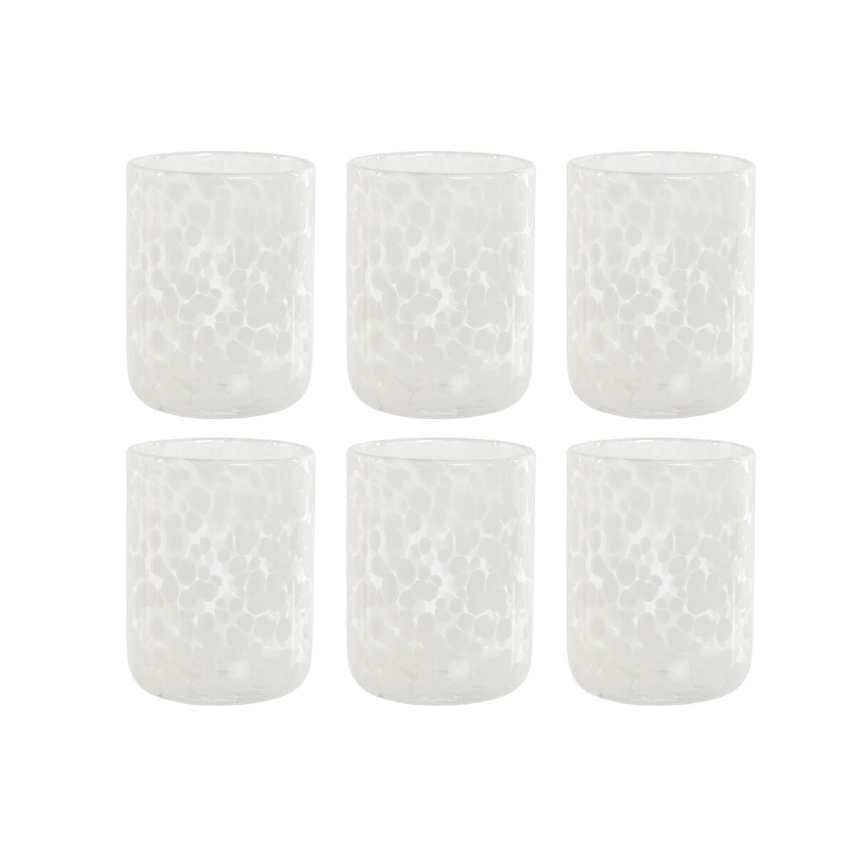 Juomalasit 320 ml 6 kpl, kristallilasi vintage, 8,3×10,5 cm, ruokapöytään