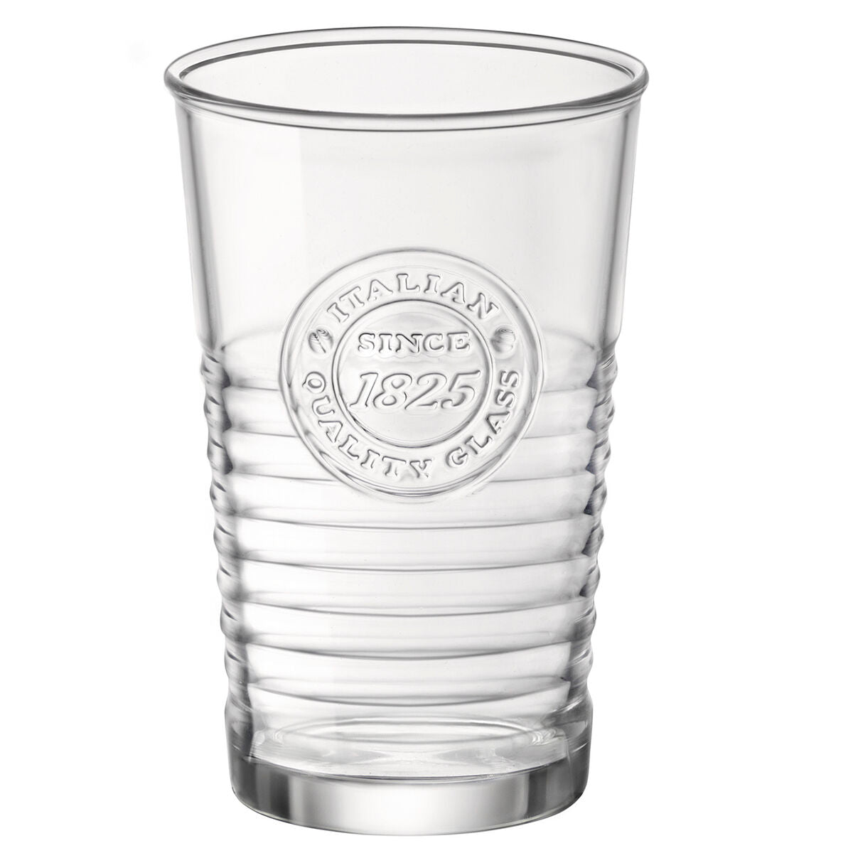 Juomalasit 325 ml 6 kpl, Officina-tyyliset kirkkaat lasit keittiöön & juhlaan