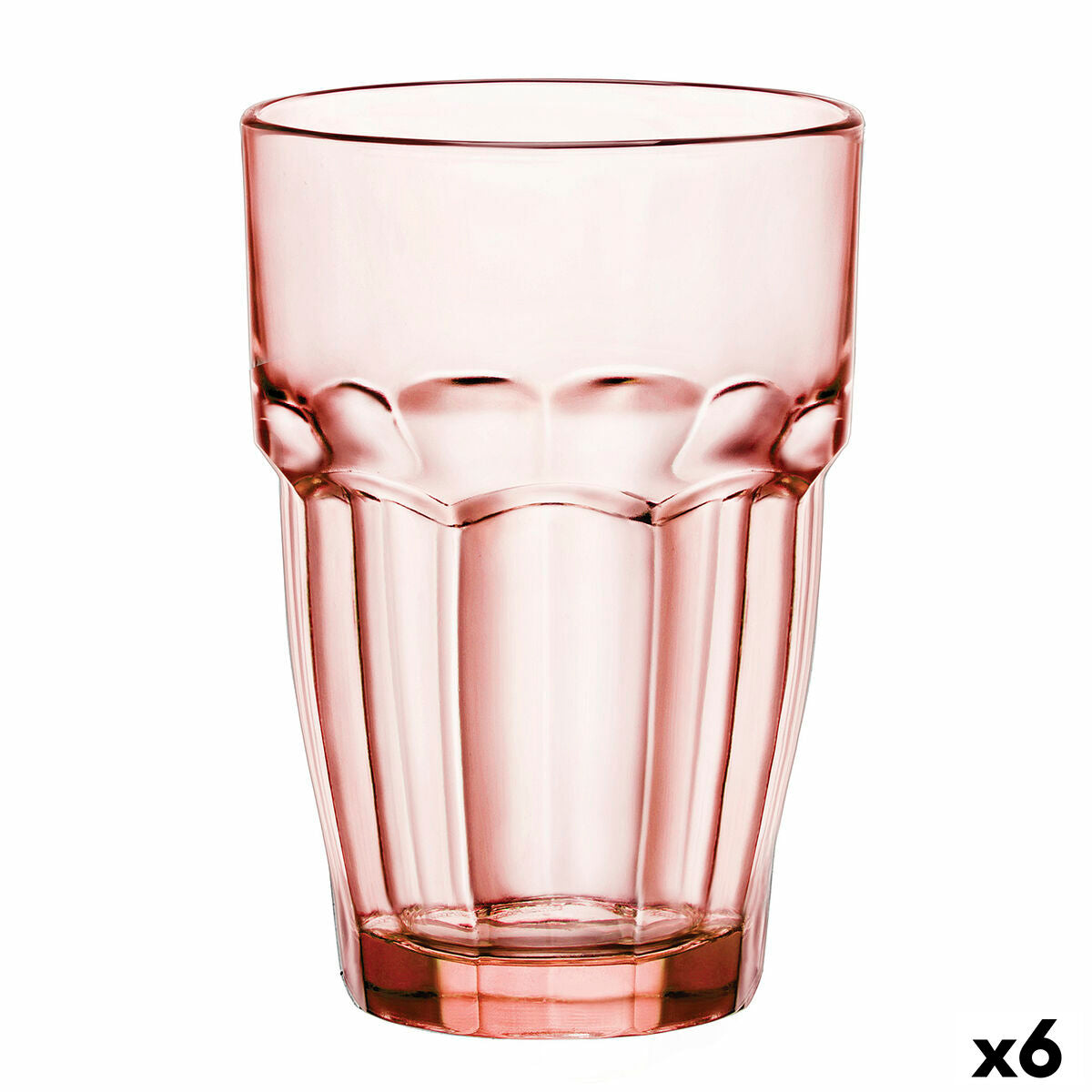 Juomalasit 370 ml oranssi, 6 kpl - Rock Bar muotoilu keittiöön & juhliin