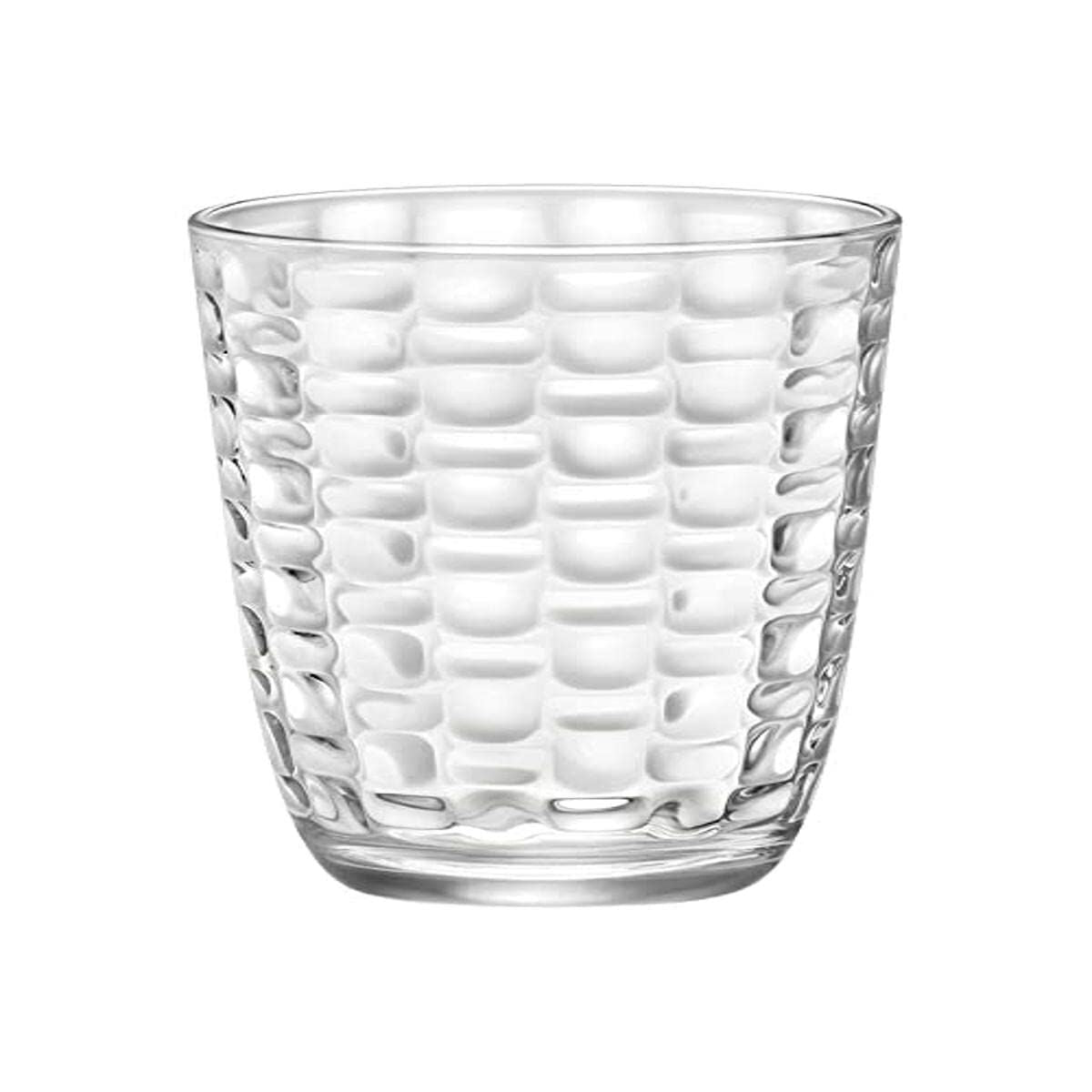 Juomalasit 390 ml 6 kpl, kuvioidut läpinäkyvät lasit astianpesukoneeseen