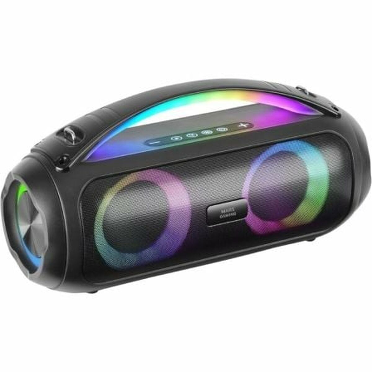 Kannettava Bluetooth-kaiutin 50 W, moniväriset LED-valot, 5000 mAh, pelaajille – Bluetooth-kaiutin USB-C-liitäntä – kuva 1
